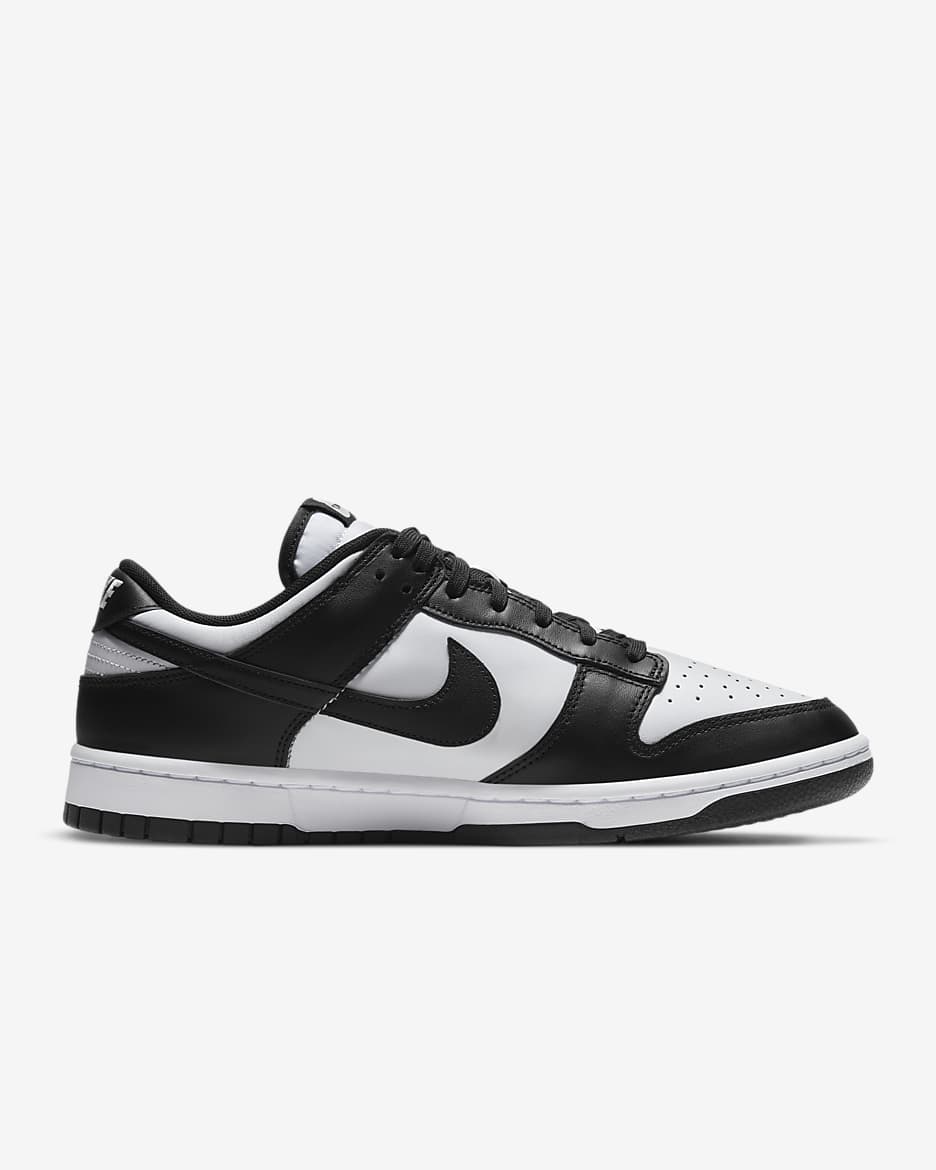 Black and white nikes mens on sale